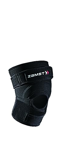 Zamst JK-2 - Rodillera optimizada para el tendón rotuliano, para baloncesto, voleibol, fútbol, deportes de salto