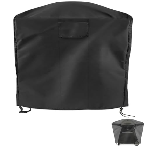 Guisong Grill Cover for Weber Q 2000 and 3000 Series on Cart, Waterproof BBQ Cover for Weber Q2000/Q2200/Q2400/Q300/Q3000/Q3200 Gas Grill-Weather Resistant -  GSGC13