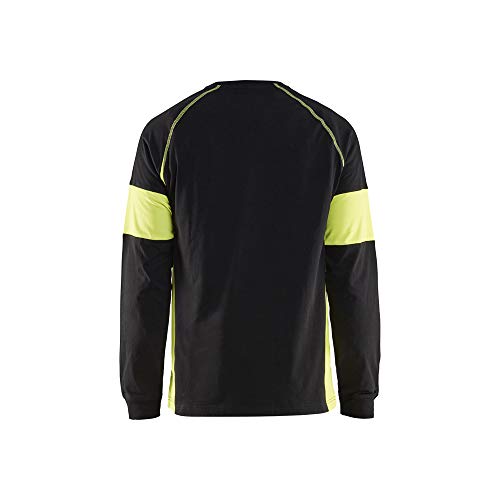 Camiseta alta visibilidad Blaklader 352010309933XXXL manga larga reflectante contra riesgos laborales 2
