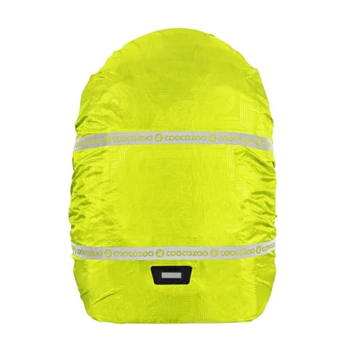 coocazoo Regenhülle, Yellow, gelb, reflektierend und wasserdicht, getapte...