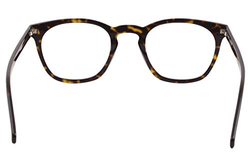 Saint Laurent Slim Sl30 003 Eyeglasses Men's Havana Full Rim Optical Frame 49Mm #TOP3