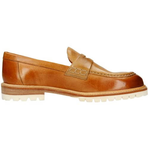 Image of Dry Hay Sand Vegas Loafers by Melvin & Hamilton
