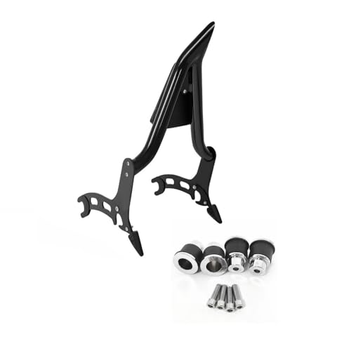 Sissy bar dossier passager moto avec bobines de fixation pour custom bobber et super sport