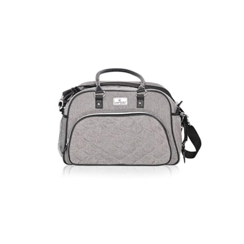 Sac à langer Viola gris imperméable grand format matelas Lorelli