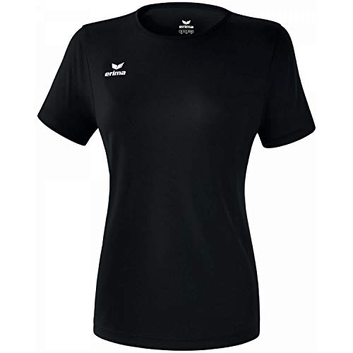 Erima Damen Funktions Teamsport T-Shirt, schwarz, 38, 208612