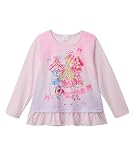 [ニッセン] Tシャツ・カットソー 【プリキュアオールスターズ】 裾フリルプリントTシャツ（女の子） ピンク 120