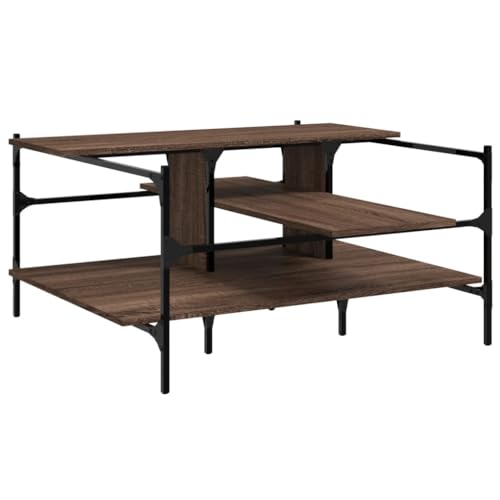 Table basse carrée de salon avec rangement pour optimiser l'espace - 2