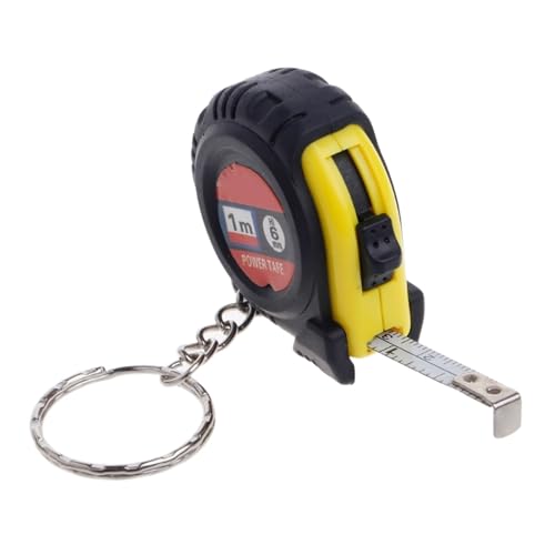 Cinta Métrica Retráctil Mini para Llaveros Azul miniatura 5