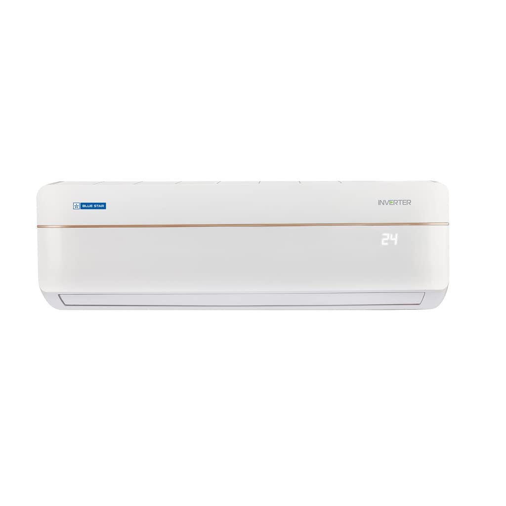 Blue Star 1.5 Ton 5 Star Inverter Wi-Fi Split AC (Copper, Convertible 4-in-1 Cooling Mode, IA518VLUS, White)