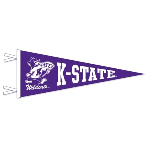 Kansas State Wildcats Wool Felt Pennant - 9