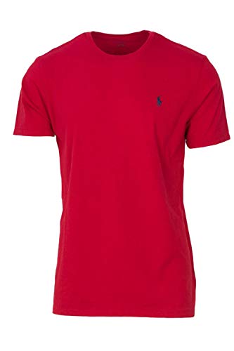 Polo Ralph Lauren Kids Boy's Cotton Jersey Crew Neck T-Shirt (Big Kids) Rl 2000 Red MD (10-12 Big Kids)