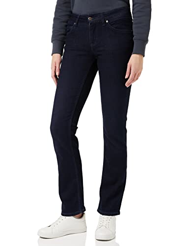 Preisvergleich Produktbild MUSTANG Damen Sissy Straight Jeans, Dunkelblau 943, 31W / 34L