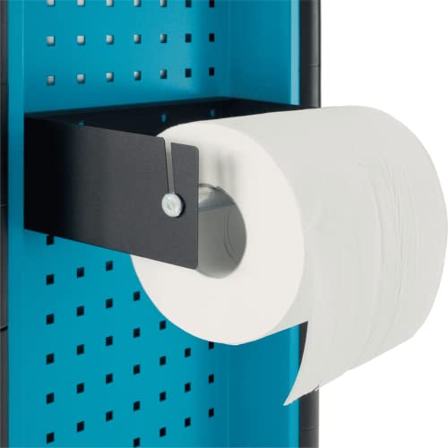HAZET 180-34 Papierrollenhalter | Inklusive Montagekit (ohne Papierrolle) | Für Papierrollen bis maximal 350 mm ⌀ und maximal 280 mm Breite | Netto-Gewicht (kg): 1.55 kg