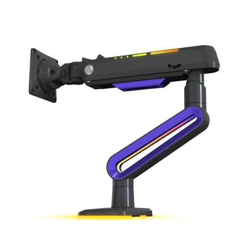 Brazo mecánico suspendido G70 con rotación fluida para monitor gaming curvo
