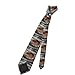 DLXW Beach Sea Shell Sand Pattern Men's Necktie - Silk Tie for Men, Fashion for Business, Weddings, Parties, and as a Gift (57X3.1 Inch, Easy Care)