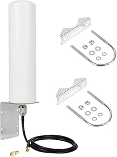 LoRa Antenna 868Mhz, Btstil High Gain 10-12dBi Omni-Directional Antenna with 1M Low Loss Cable und RP-SMA-Adapter, Antenna for Bobcat RAK Helium Hotspot HNT Miner LoraWan Gateway LoRa Repeater
