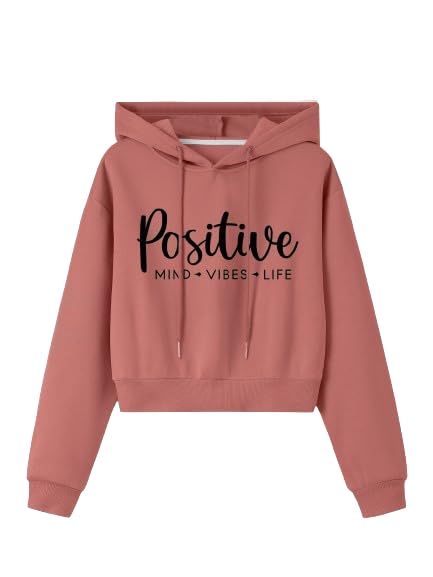 Image of TAGAS Women's Hoodies || Sweatshirt for Women ||Crop Hoodie || Girls Hoodie|| Women's Crop Hoodie|| Hoodie (WH-6005)