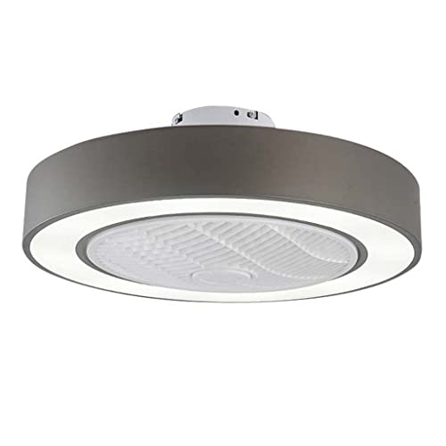 Lumière de ventilateur de plafond TJH tricolore invisible avec télécommande pour chambre