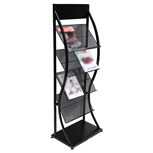 Estante para libros y revistas en zonas de espera y recepciones elegantes 6