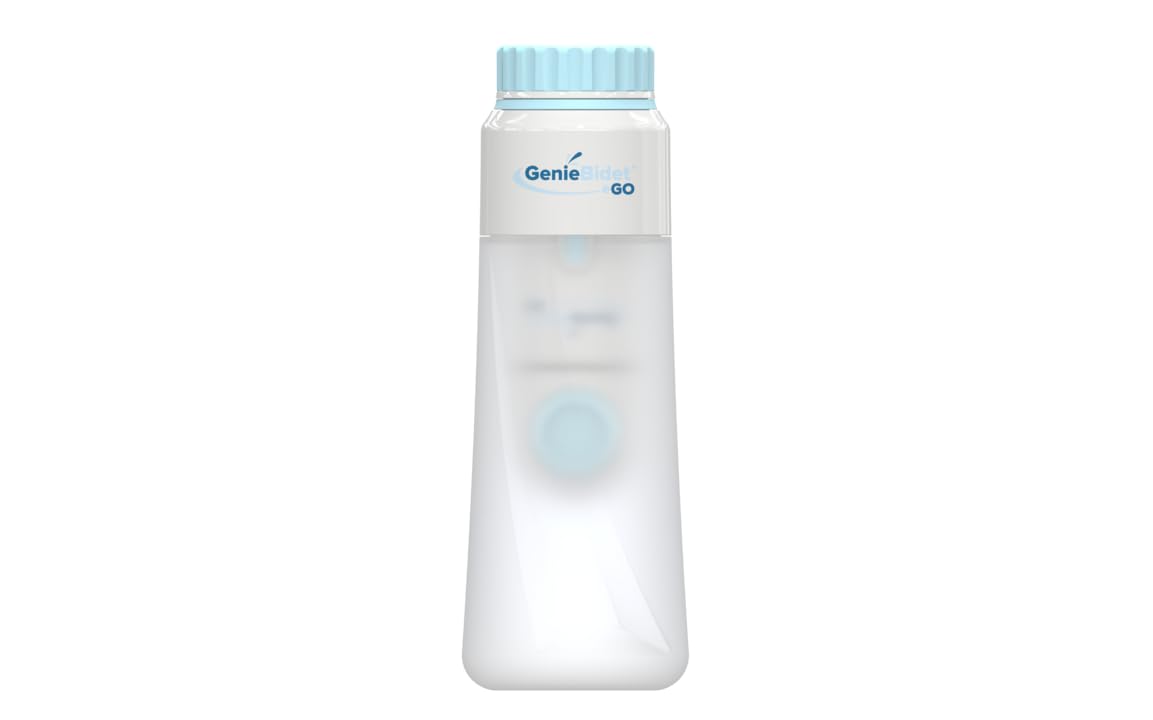 GenieBidet Aggiornato 2025 Bidet Portatile Ricaricabile - Spruzzatore portatile per bidet WC Pulizia in movimento - Spruzzatore elettrico per donne e uomini. Pulizia dell'igiene personale/cura