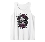 Skulls and Roses Metal Rock Gothic Metalhead