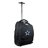 NFL Dallas Cowboys Expedition Wheeled Backpack, 19-inches, Black