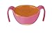 b.box 3 in 1 Toddler Bowl | Includes Straw, Lid & No Spill Snack Insert | Dishwasher & Microwave Safe | BPA Free | Ages 6 mo+ (Strawberry Shake, 8.5 oz)