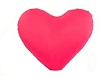 Red Fox Trading Company Heart Shaped Micro Bead Squishy Pillow -Pink