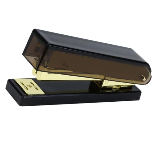 Uonlytech Grapadora Profesional de Escritorio Multifuncional Grapadora de Mano para Oficina y Aula Accesorio Escolar de Acrílico para Oficina