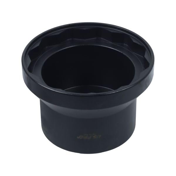 US PRO 110mm 12-Point Hub Nut Socket, Black Heavy Duty Steel, 36mm Hex Drive, for IVECO EUROTECH CURSOR Commercial Vehicle