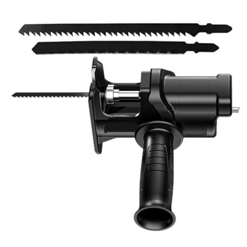 Adaptateur Compacte Pour Scie Alternative Reciprocante - Tête De Coupe Reciprocante Pour Outil Electrique - Accessoire Alternatif de Coupe pour Bois Tôles Métalliques et Tubes