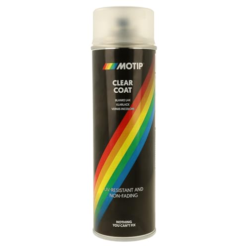 Motip Spray Paint - Clear Varnish - Matt - 500 ml