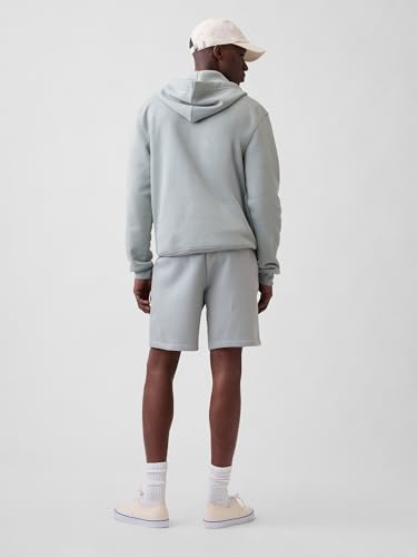 Image of Gap Men Embroidered Standard Fit Mid Rise Shorts