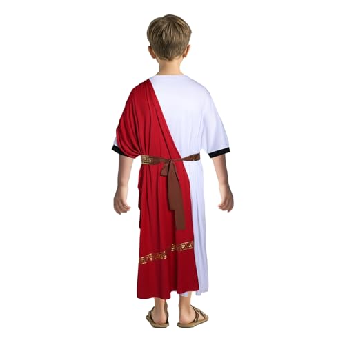 Disfraz Toga Griega para Niños Colongsou miniatura 7