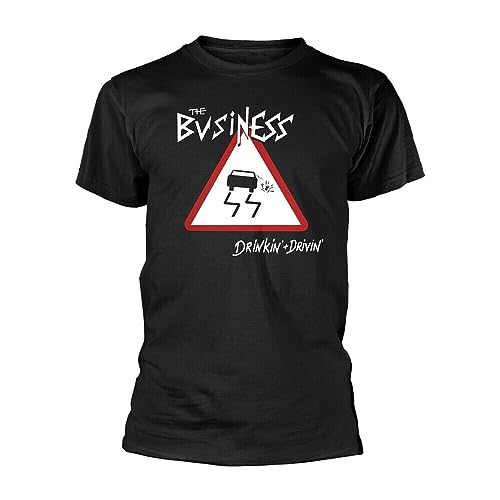 T-shirt punk The Business Drinkin Drivin idéal pour vos concerts rock et festivals underground