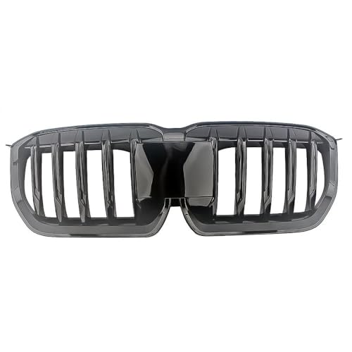 Grille de course noire brillante ligne unique pour BMW X1 U11 style sport