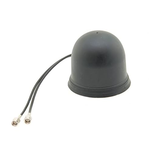 Alda PQ-antenn för takmontering för 2G (GSM), 3G (UMTS), 4G (LTE), WIFI/BLUETOOTH med SMA/M-kontakt 3 dBi-förstärkning