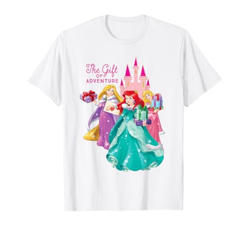 Princess Ariel Rapunzel and Aurora Holiday Maglietta