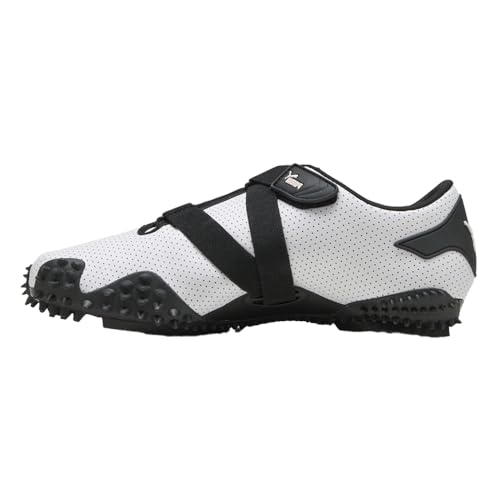 PUMA Mens Mostro Perforated Leather Slip On Sneakers Shoes Casual - White - Size 7 M3