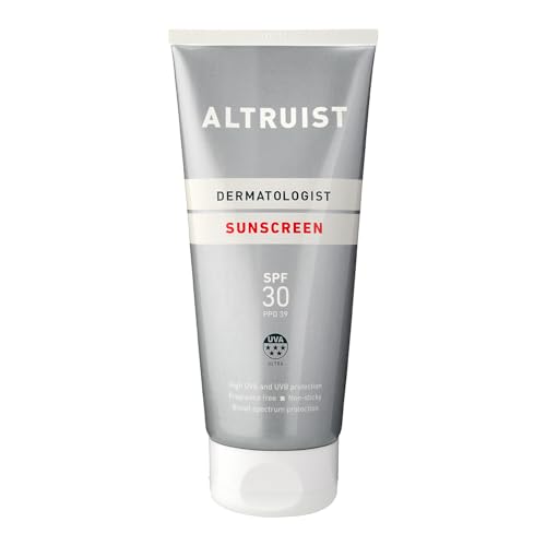 Altruist Dermatologist Sunscreen SPF 30-200ml Fragrance Free Non-sticky High UVA/UVB Protection