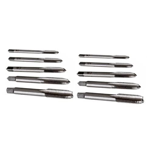 Punta Espiral para Tornillos Métricos en herramientas de rosca HSS ULTECHNOVO de 10 piezas