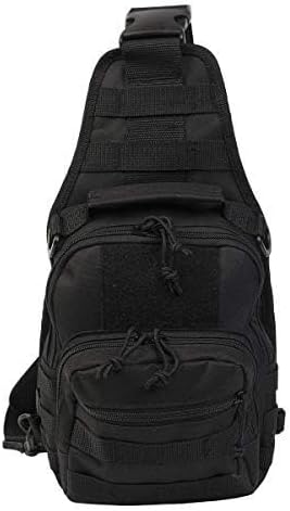 DEPARTED Tactical Sling Pack Military Rover Shoulder Daypack Outdoor Chest Pack Shoulder Backpack for Fly Fishing Camping Hiking Trekking Bag for Men and Women - Image 2