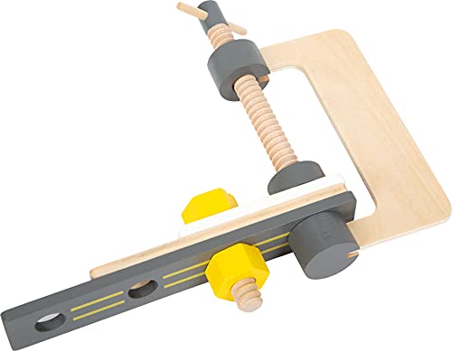 Small Foot 11809 2-in-1 Toolbox Miniwob, with wooden kids' tools, role-play toy for children aged 3+ years - Image 4