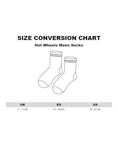 Hot Wheels Mens Red, Black, Yellow & White Calf Socks Set of 5 | Checkerboard & Flames Designs | Daily Wear Multipack2