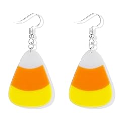 M1:candy corn earrings