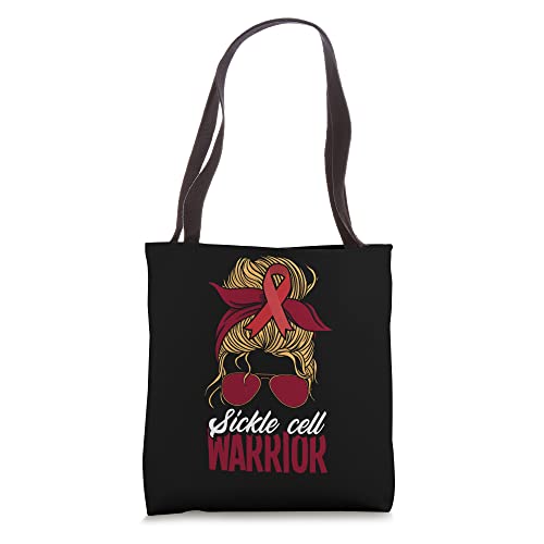 Bolsa Tote de Conciencia Anemia de Células Falciformes Sickle Cell Warrior