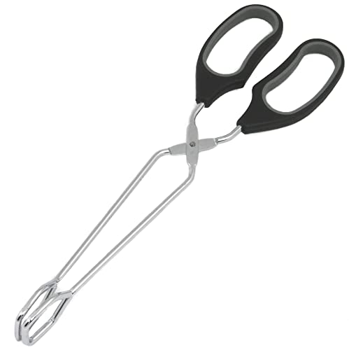 Chef-Craft-Classic-Straight-Tongs-12-inches-in-length-Black