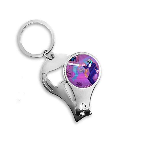 Pince à ongles porte-clés au design fantaisie pour passionnés de danse