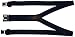 Dickies Heavy Duty Clip Suspenders - Men's Adjustable Y Back Straps with Clips for Work Pants