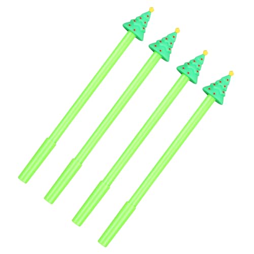 4PCSノベルティジェルペンクリスマス漫画ジェルペン子供の学生大人のライティングジャーナリングスクールステーショナリーサプライホリデーライティング楽器